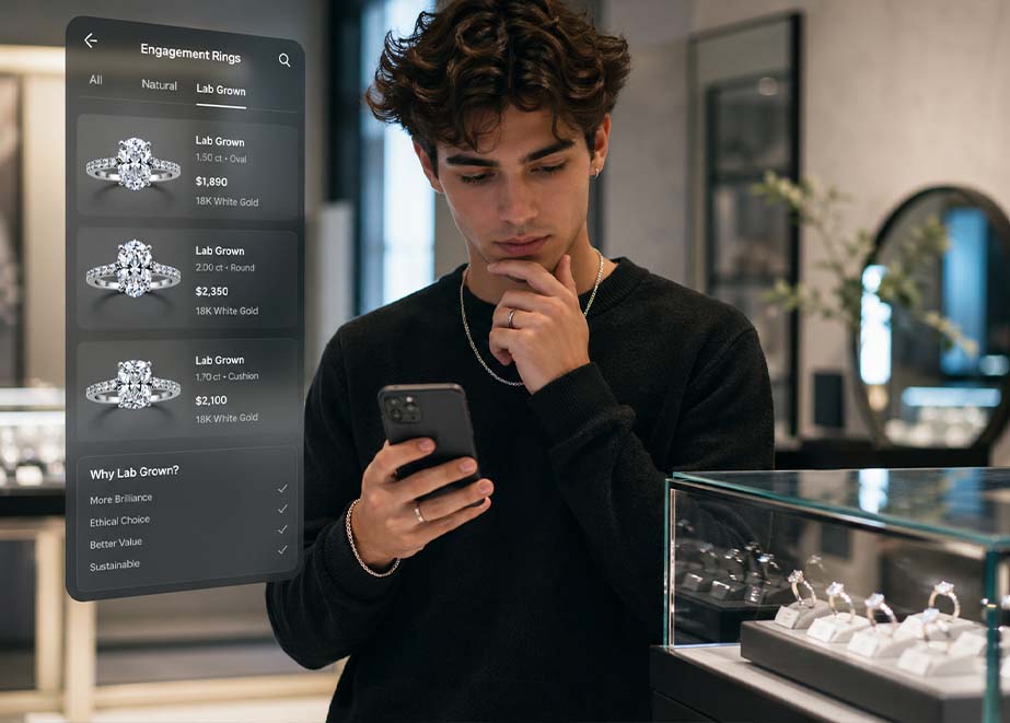 Labordiamanten GenZ Verlobungsringe De Beers