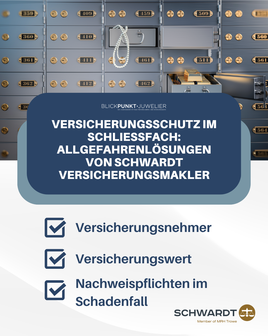 Schwardt Versicherungsschutz Schließfach