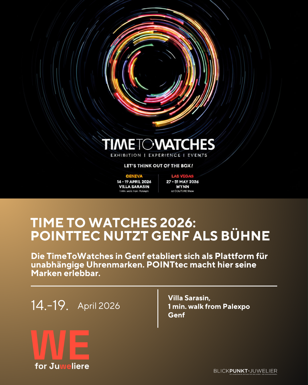 Time To Watches Genf 2026 POINTtec Zeppelin bauhaus Ruhal