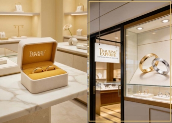 Trauringexperte Anlass Schaufenster Juwelier Trauringe kaufen verkaufen