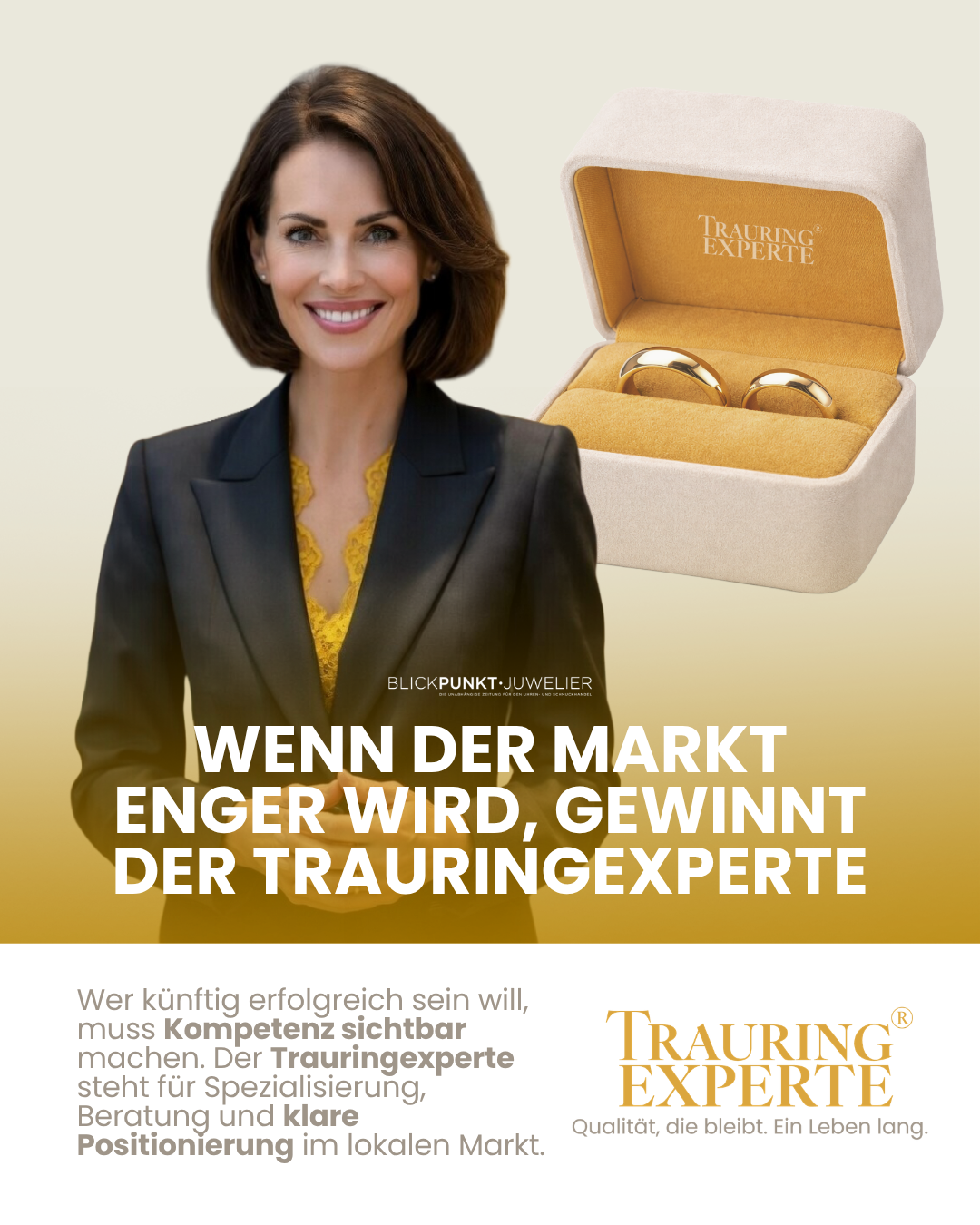 Trauringexperte Positionierung Juwelier Trauringe kaufen verkaufen