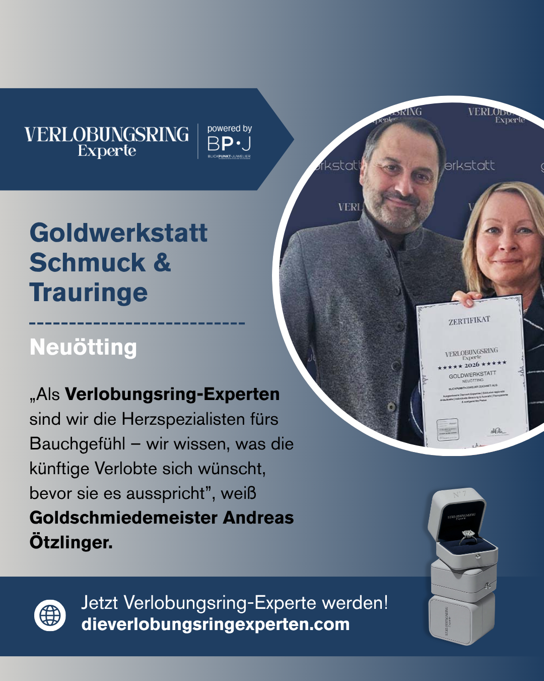 Verlobungsring Experte Goldwerkstatt Schmuck & Trauringe Neuötting
