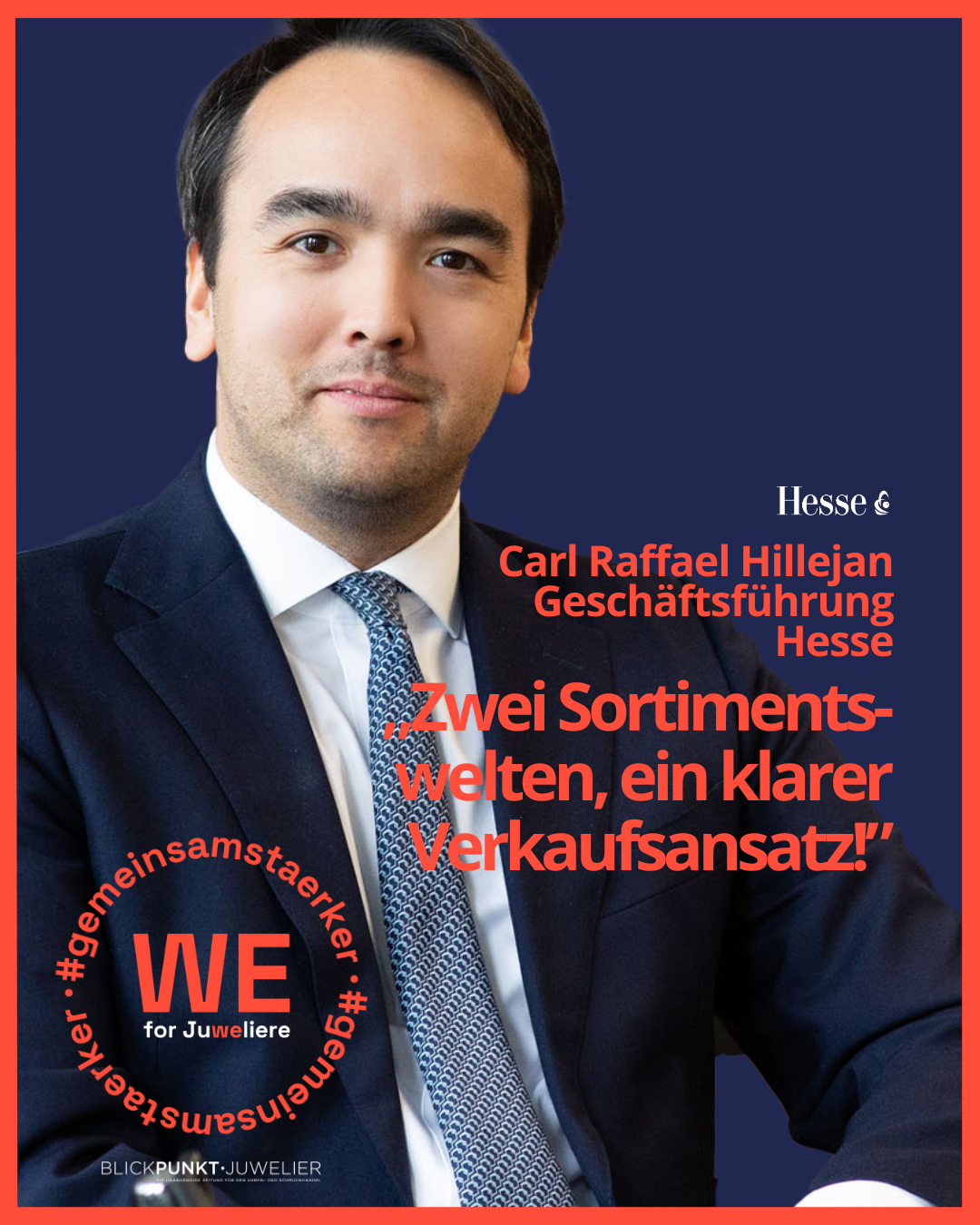 WE for Juweliere Carl Raffael Hillejan Hesse Perlen Hesse Labordiamanten neu