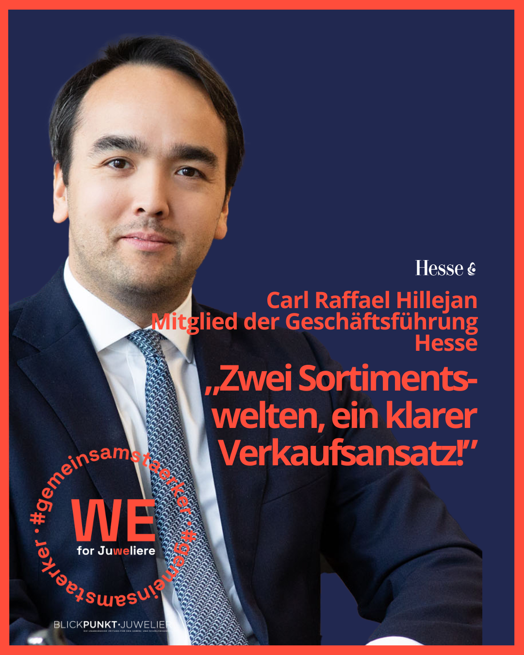 WE for Juweliere Carl Raffael Hillejan Hesse Perlen Hesse Labordiamanten