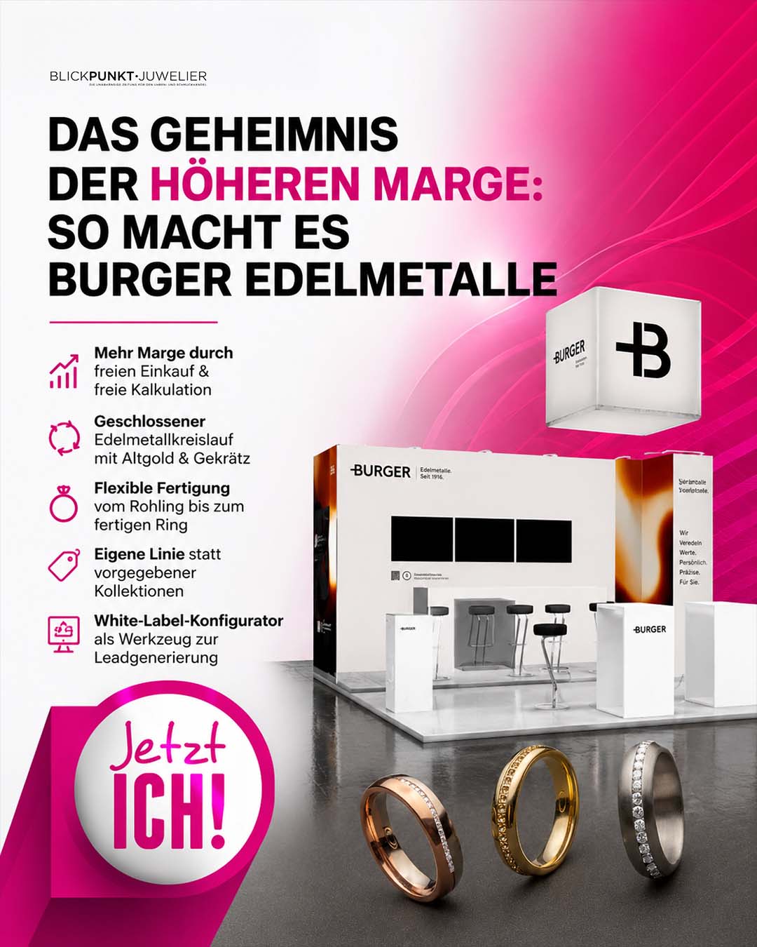 Burger Edelmetalle Eigenmarke Trauringe Juwelier