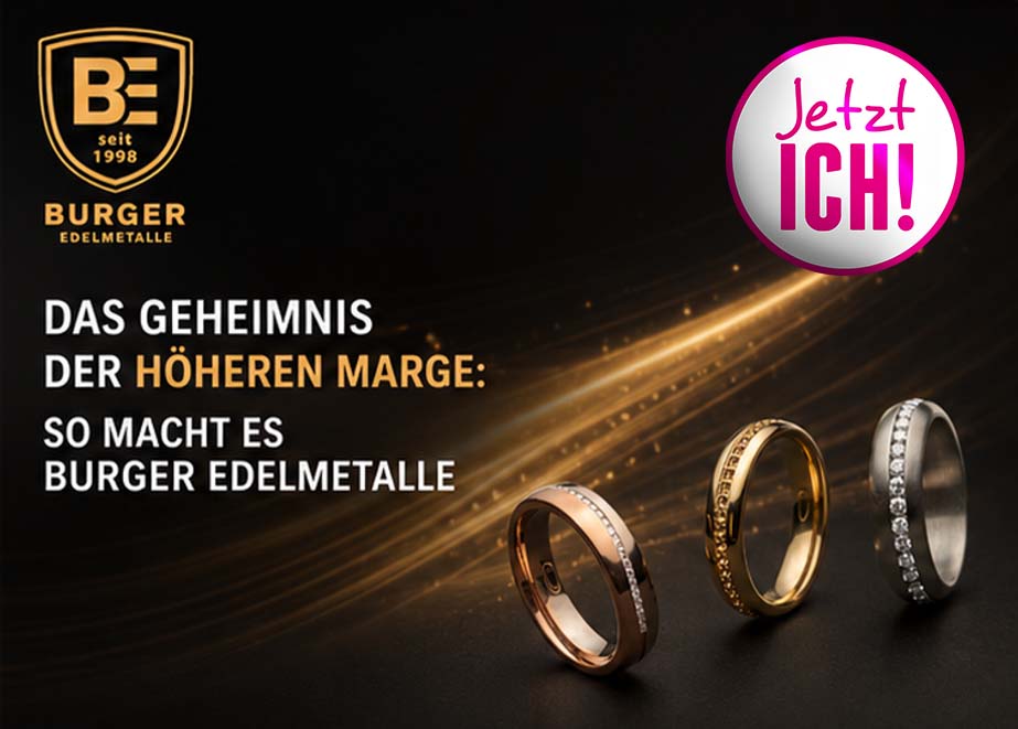 Burger Edelmetalle Eigenmarke Trauringe