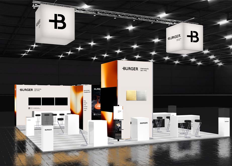 Burger Messestand Inhorgenta
