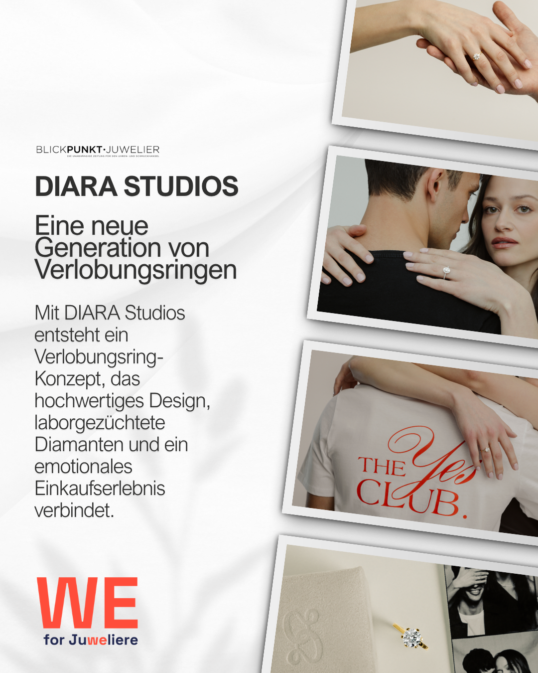DIARA Studios Stütz Verlobungsringe