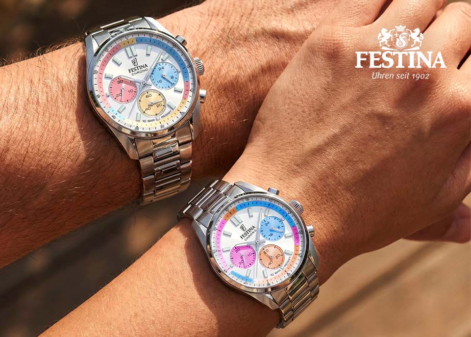 Festina Chrono Colour Damen Herren Uhren