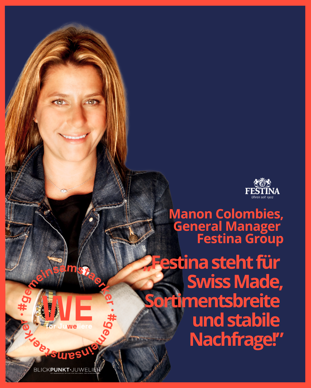 Festina Group WE for Juweliere Manon Colombies