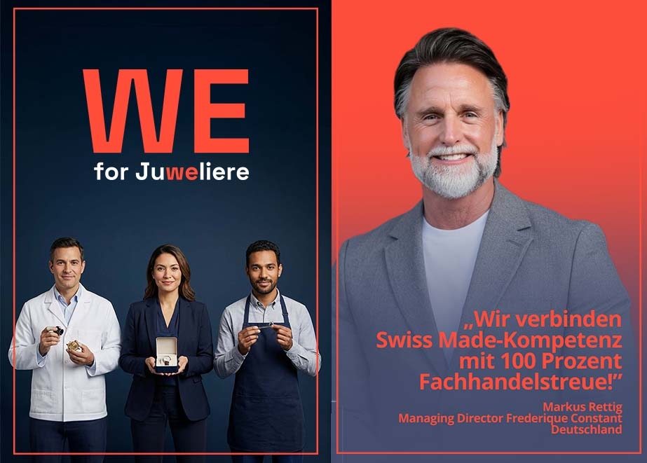 WE for Juweliere: Wie Frederique Constant den Fachhandel mit klarer Strategie stärkt