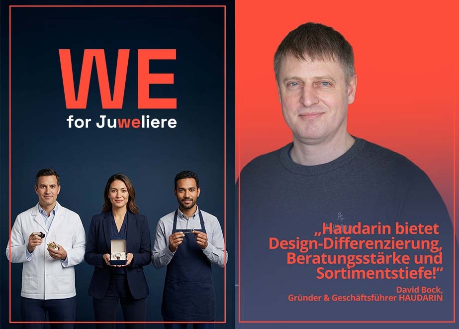 Haudarin WE for Juweliere David Bock