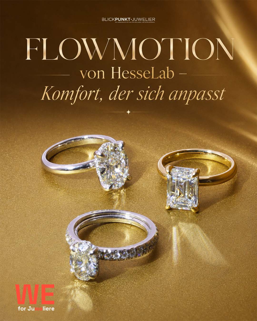 HesseLab Flow Motion Labordiamanten Ring