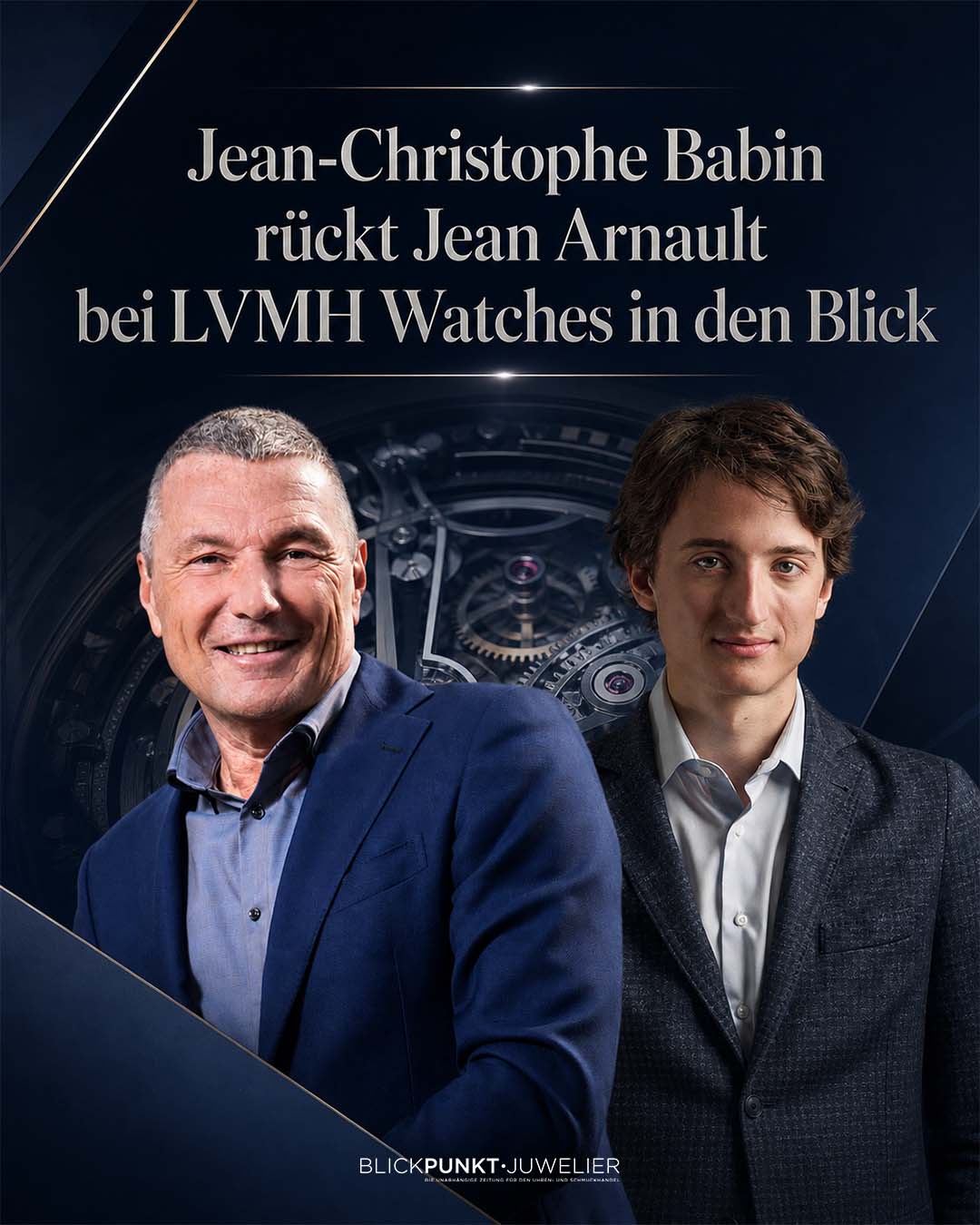 Jean Christophe Babin Jean Arnault LVMH Watches