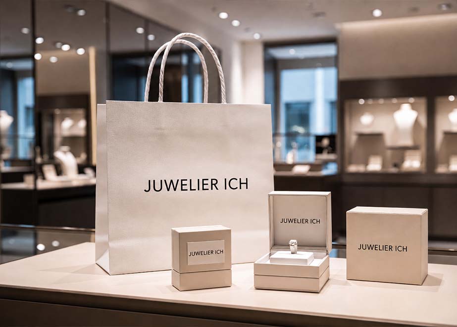 Juwelier Ich Verpackung Eigenmarke