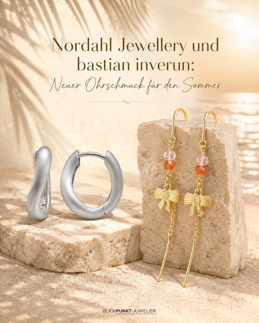 Nordahl Andersen bastian inverun Nordahl Jewellery Sommer Schmuck Ohrringe Creolen