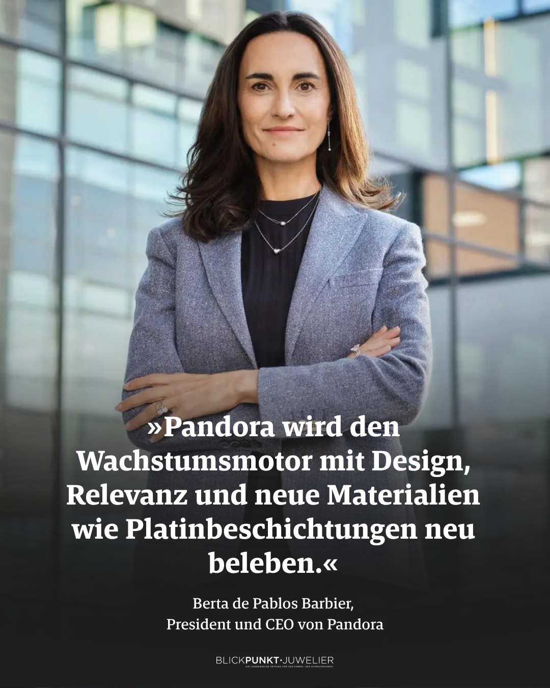 Pandora Quartalsbericht 2026 Zitat CEO