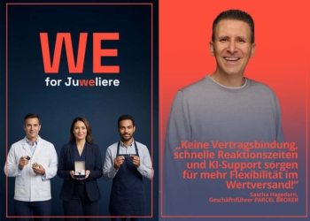 Parcel Broker WE for Juweliere Hagedorn