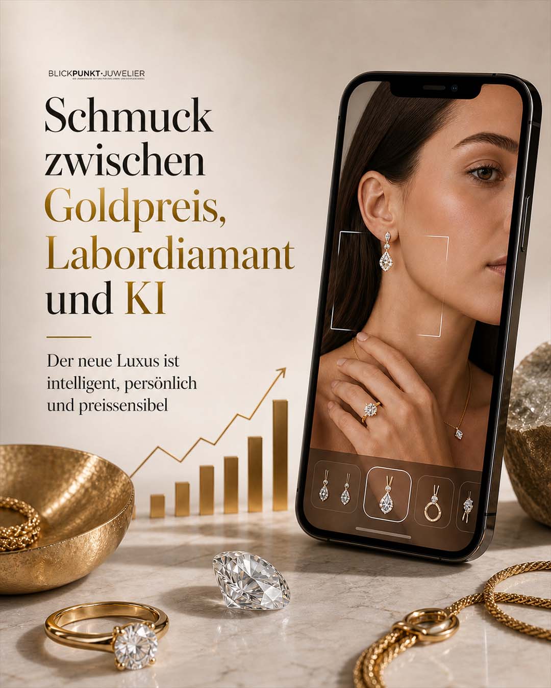 Schmuck Labordiamant Goldpreis KI
