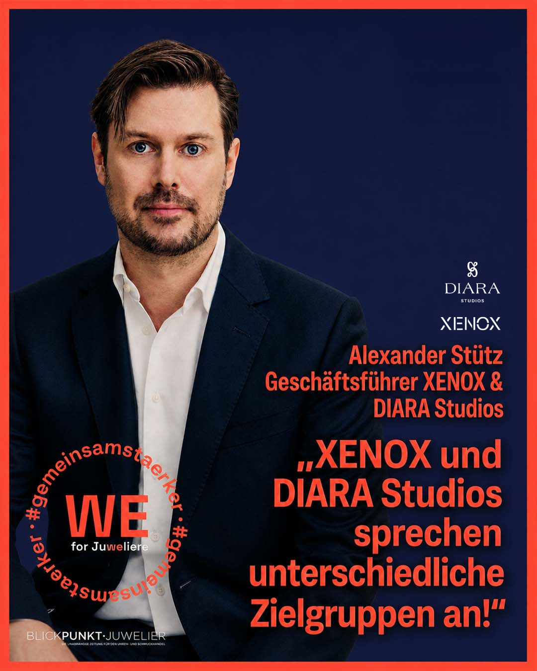 Stütz XENOX DIARA Studios Alexander Stütz WE for Juweliere