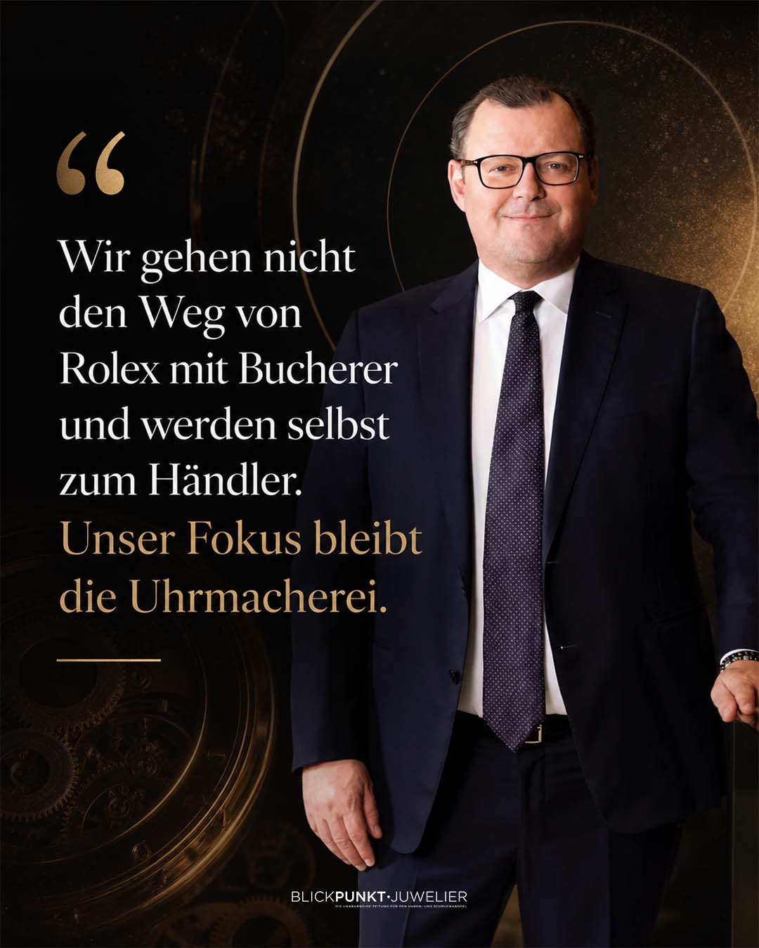 Thierry Stern Patek Philippe Zitat Fachhandel Uhren Luxus