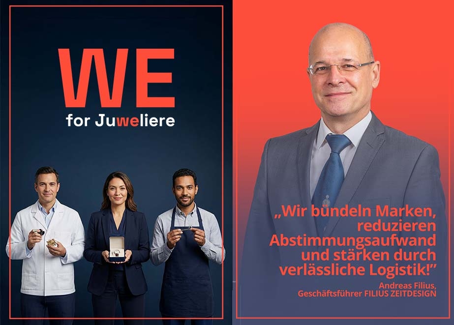 Filius Zeitdesign WE for Juweliere
