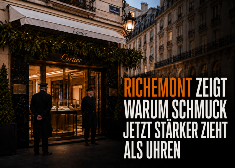 Richemont zeigt, warum Schmuck jetzt stärker zieht als Uhren