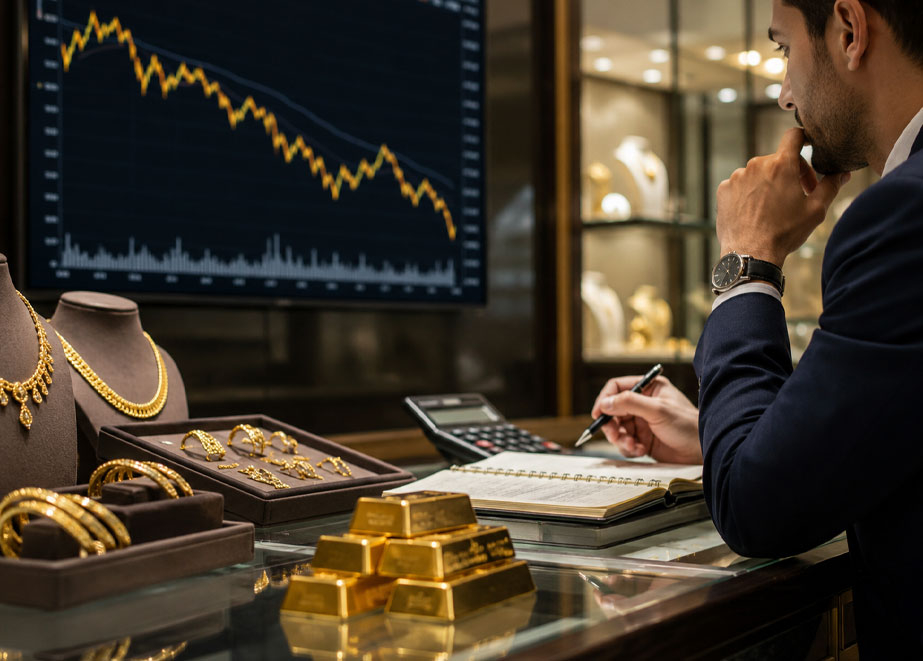 Erneuter Rückschlag für Gold: Was die Marktbewegung für Juweliere bedeutet