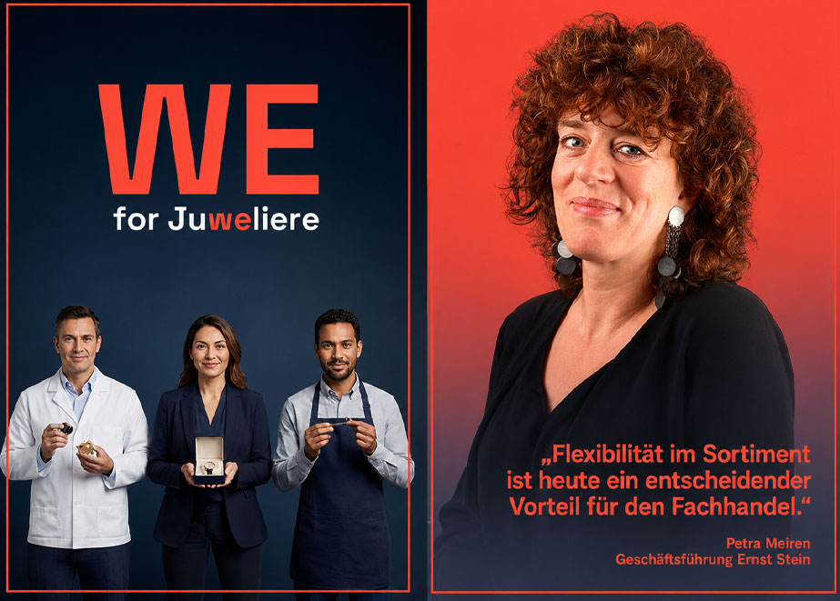 WE for Juweliere: Ernst Stein stärkt den Fachhandel durch Flexibilität und partnerschaftliche Sortimentsführung