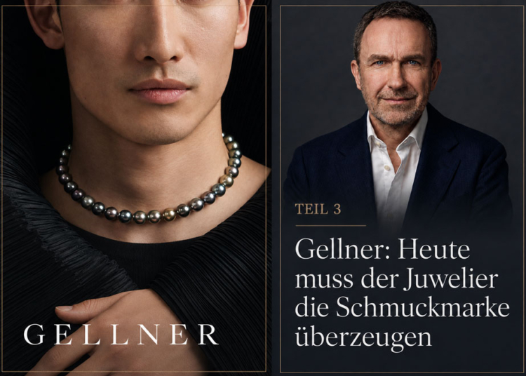 Gellner: Heute muss der Juwelier die Schmuckmarke überzeugen
