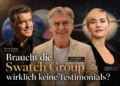 Braucht die Swatch Group wirklich keine Testimonials? (Teil 5)