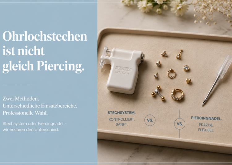 Ohrlochstechen ist nicht gleich Piercing