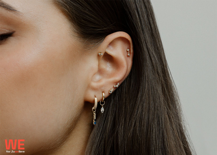 Echtgold fürs Ohr: XENOX baut Piercing-Kollektion aus