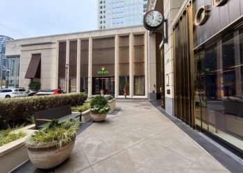 Die Rolex-Boutique von Bucherer im Einkaufszentrum The Bravern in Bellevue.