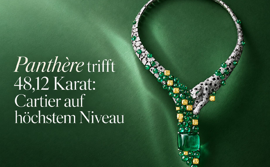 Panthère trifft 48,12 Karat: Cartier zeigt High Jewellery auf höchstem Niveau