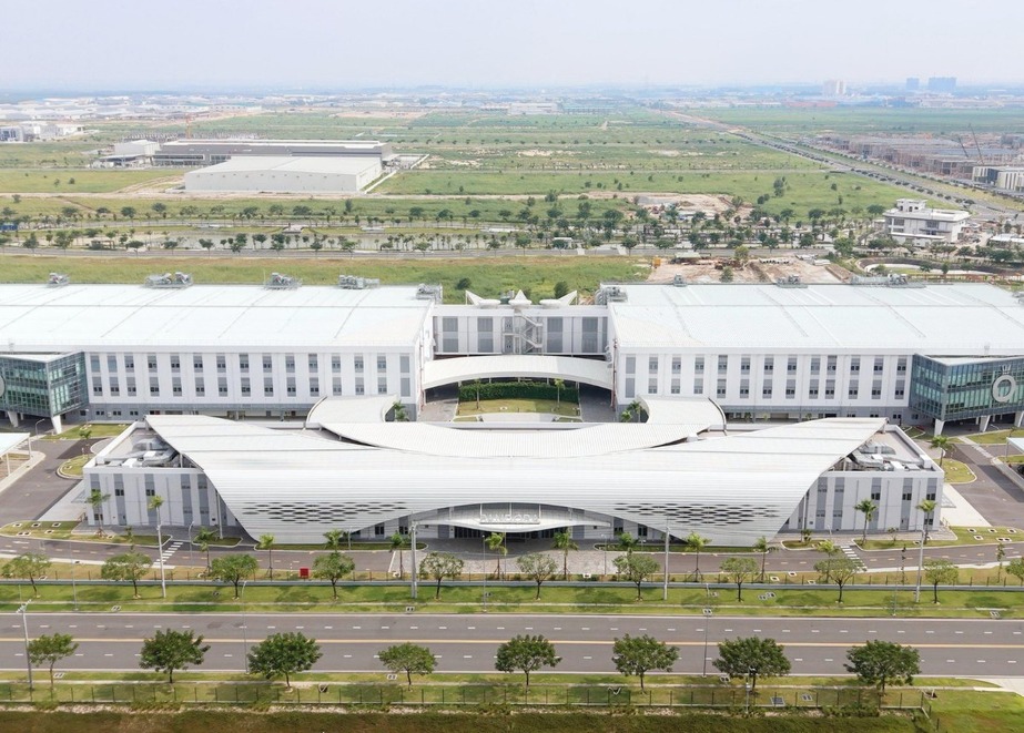 Pandora Fabrik in Vietnam: Luftaufnahme
