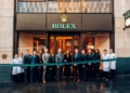 Eröffnung der erweiterten Rolex-Boutique in der Buchanan Street in Glasgow.