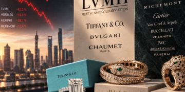 350 Milliarden Dollar Börsenwert verloren: Schmuck stärkt LVMH und Richemont