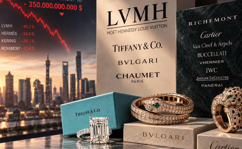 350 Milliarden Dollar Börsenwert verloren: Schmuck stärkt LVMH und Richemont