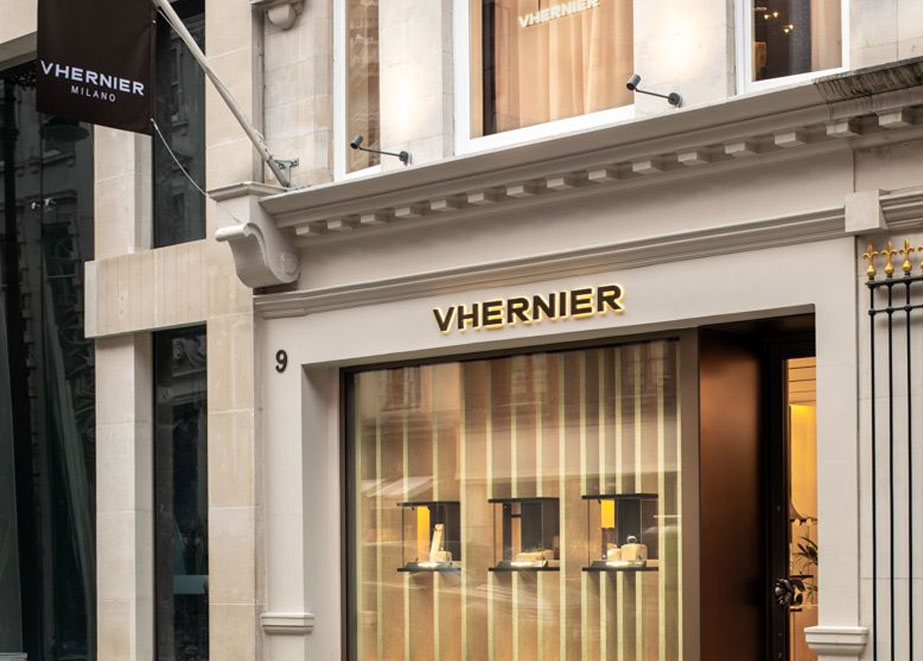 Sechs Etagen für Schmuck: Vhernier eröffnet in London