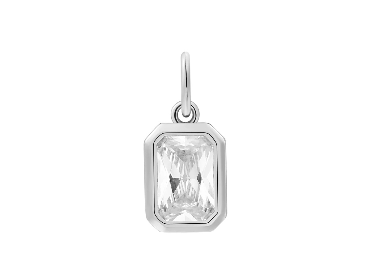 Xenox-Charm mit rechteckigem Stein